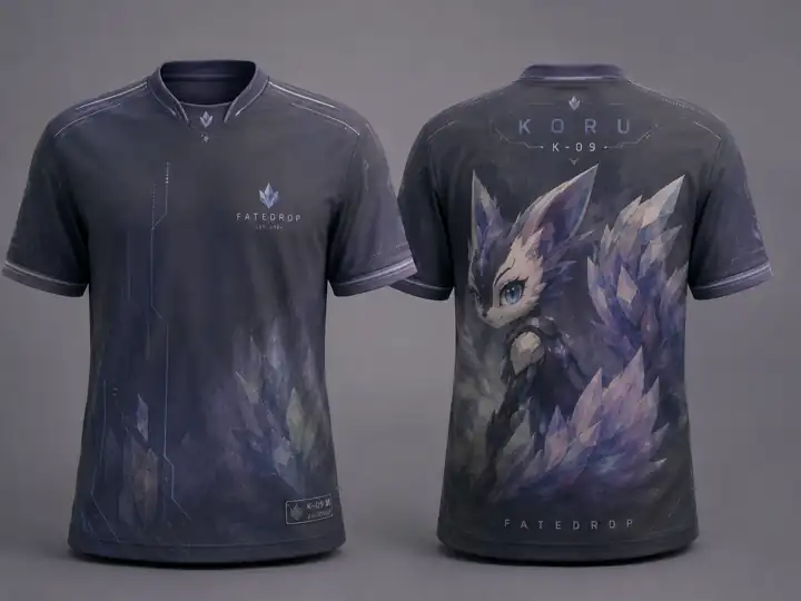Koru Jersey Tee concept artwork